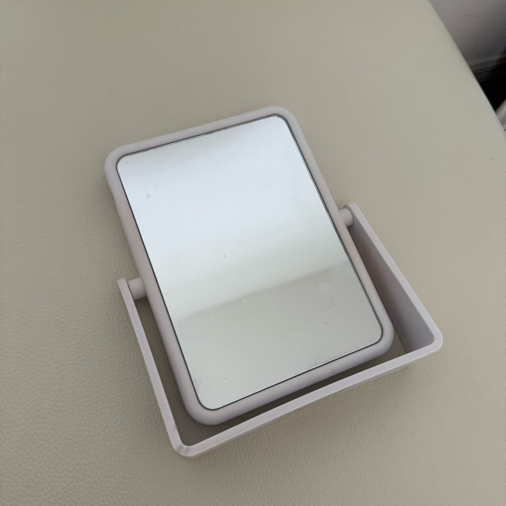 White Vanity Mirror